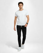 Herren Stretchhose im Modernfit mit elastischem Gewebe