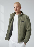 Blouson für Herren mit Stehkragen und warmem Innenfutter