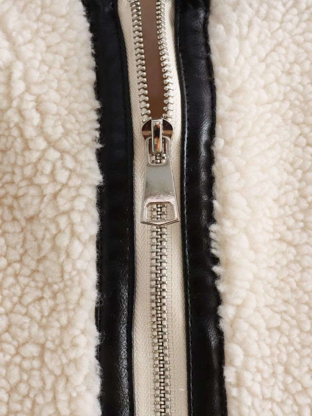 Winter Teddy-Pilotenjacke für Damen