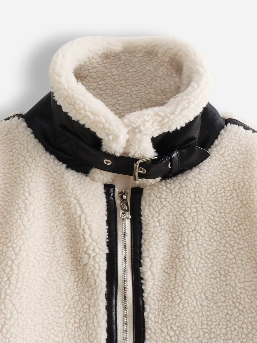 Winter Teddy-Pilotenjacke für Damen
