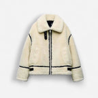 Kurze Winterjacke aus Teddyfell 0