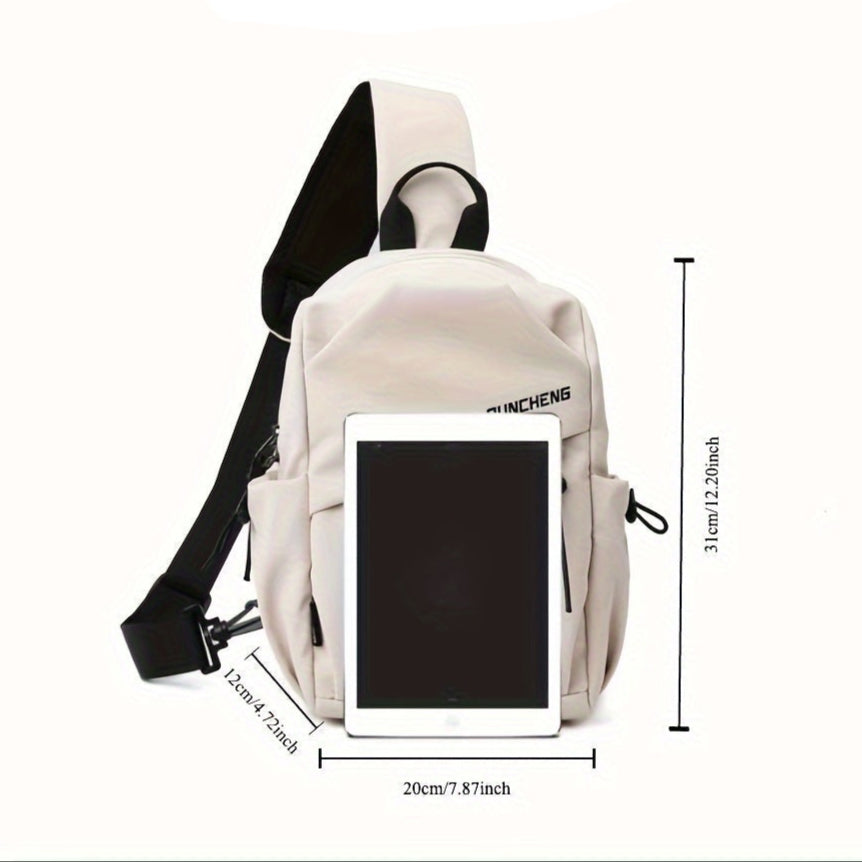 Brusttasche für Damen mit vielen Fächern 4