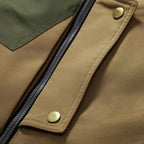 Ski- und Snowboardjacke für Herren mit doppeltem Reißverschluss