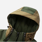 Ski- und Snowboardjacke für Herren mit doppeltem Reißverschluss