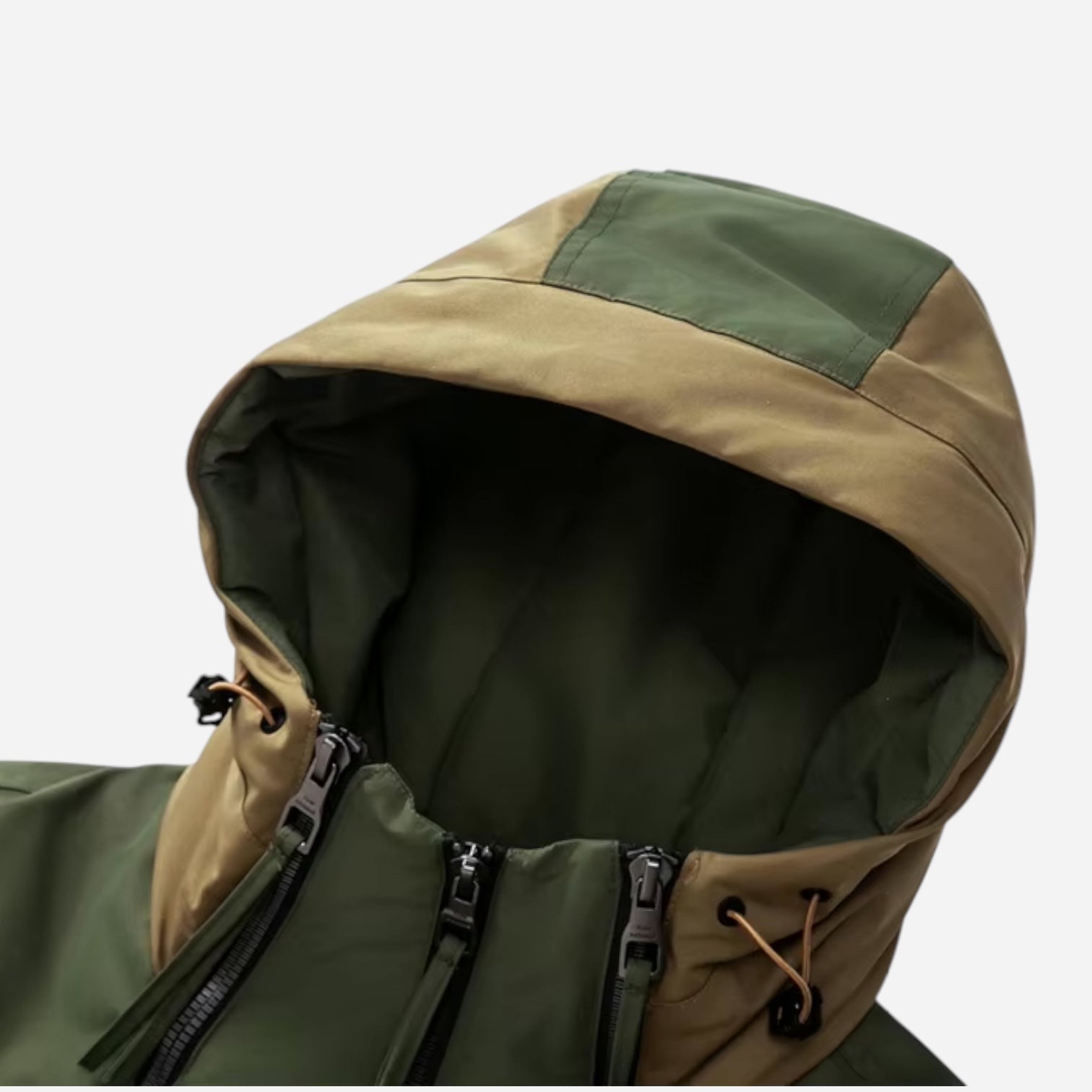 Ski- und Snowboardjacke für Herren mit doppeltem Reißverschluss