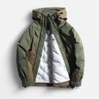 Ski- und Snowboardjacke für Herren mit doppeltem Reißverschluss