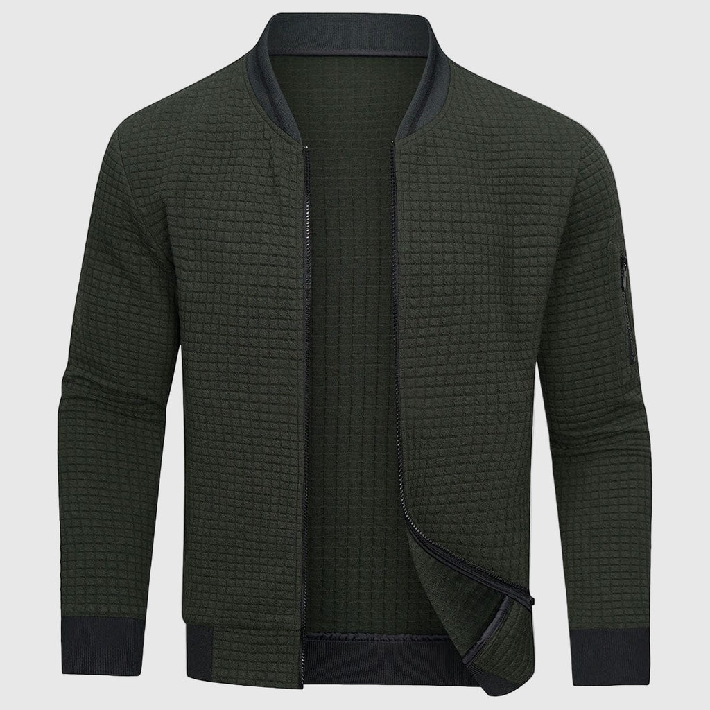 Blouson mit Rippkragen für Herren mit Ärmeltasche 2