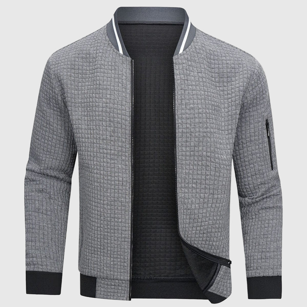 Blouson mit Rippkragen für Herren mit Ärmeltasche 3