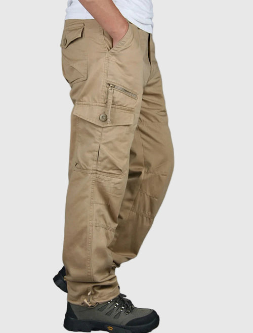 Arbeitshose mit Taschen und Gummizug | Herren Cargohose