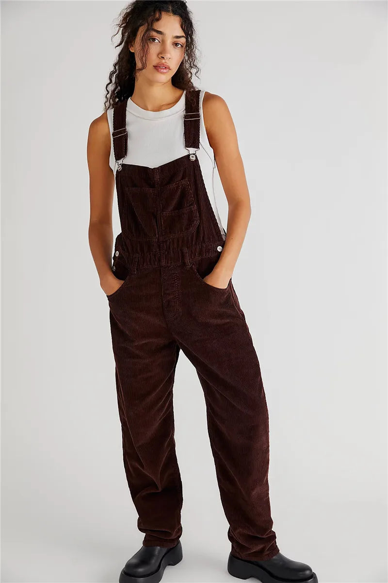 Cord-Overall für Damen | gerader Schnitt 0