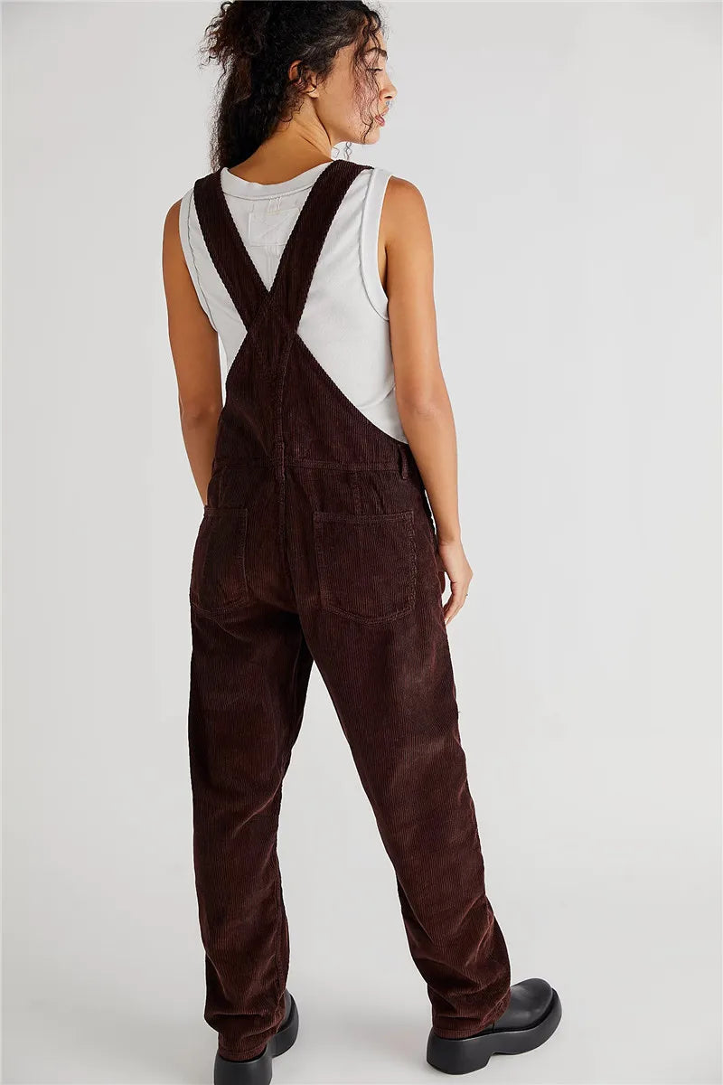 Cord-Overall für Damen | gerader Schnitt 1