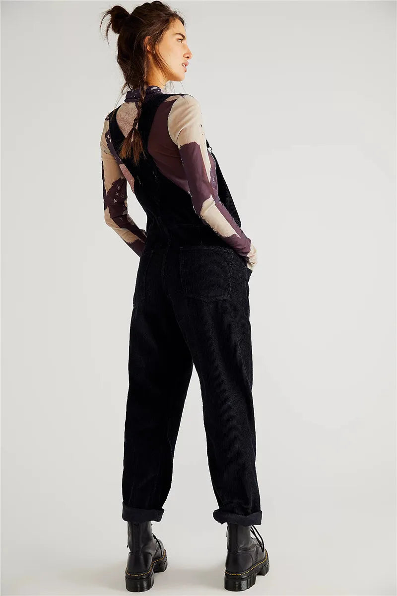 Cord-Overall für Damen | gerader Schnitt 2