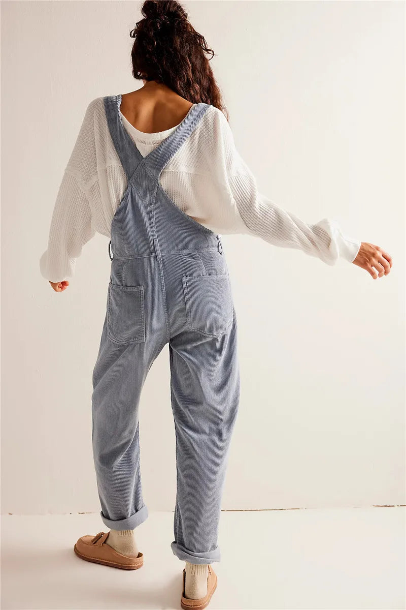 Cord-Overall für Damen | gerader Schnitt 3