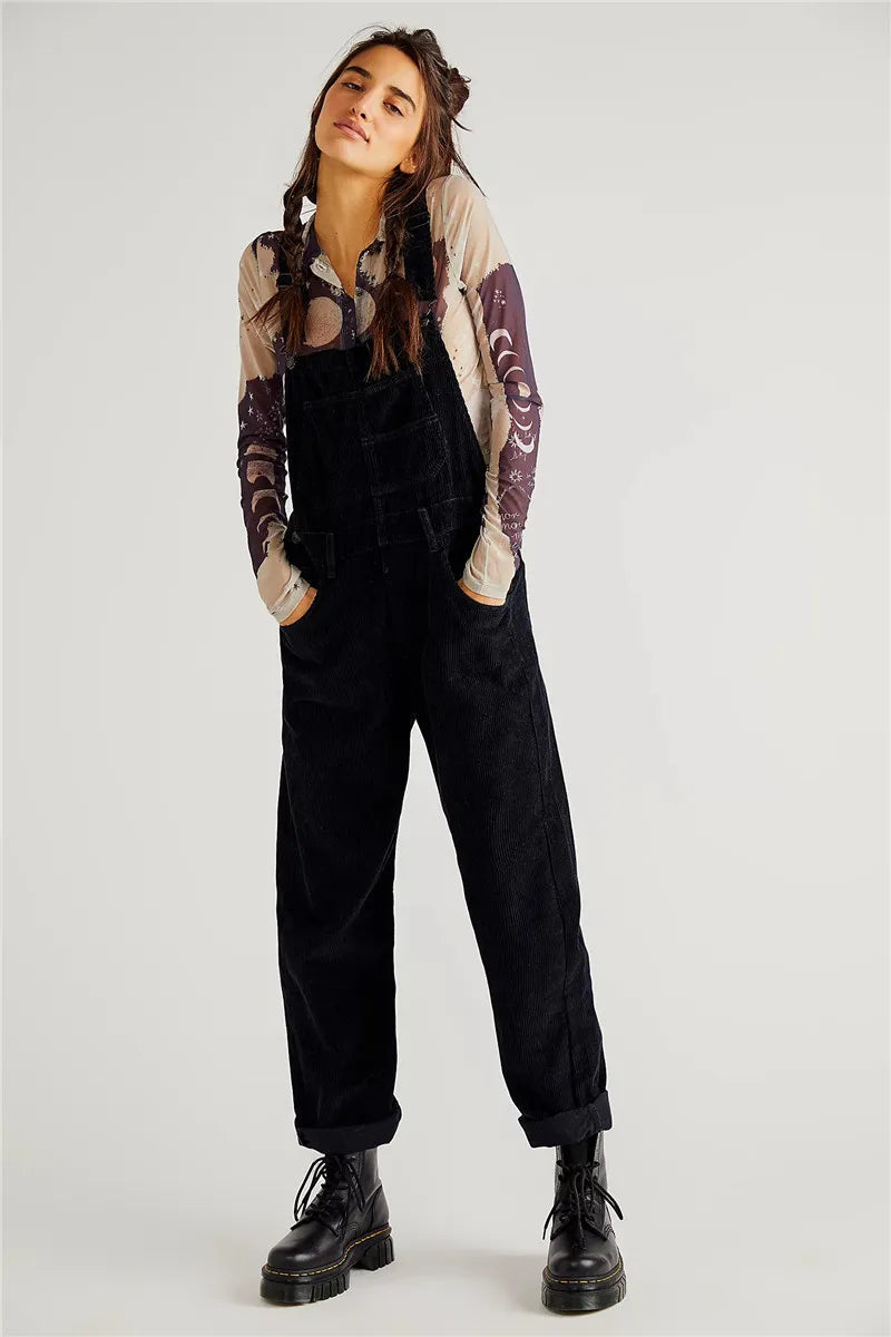 Cord-Overall für Damen | gerader Schnitt 4