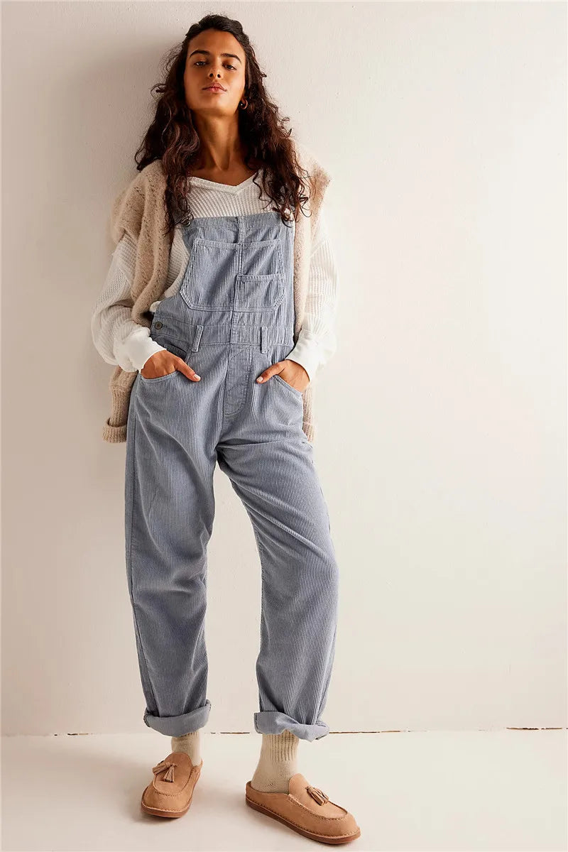 Cord-Overall für Damen | gerader Schnitt 5