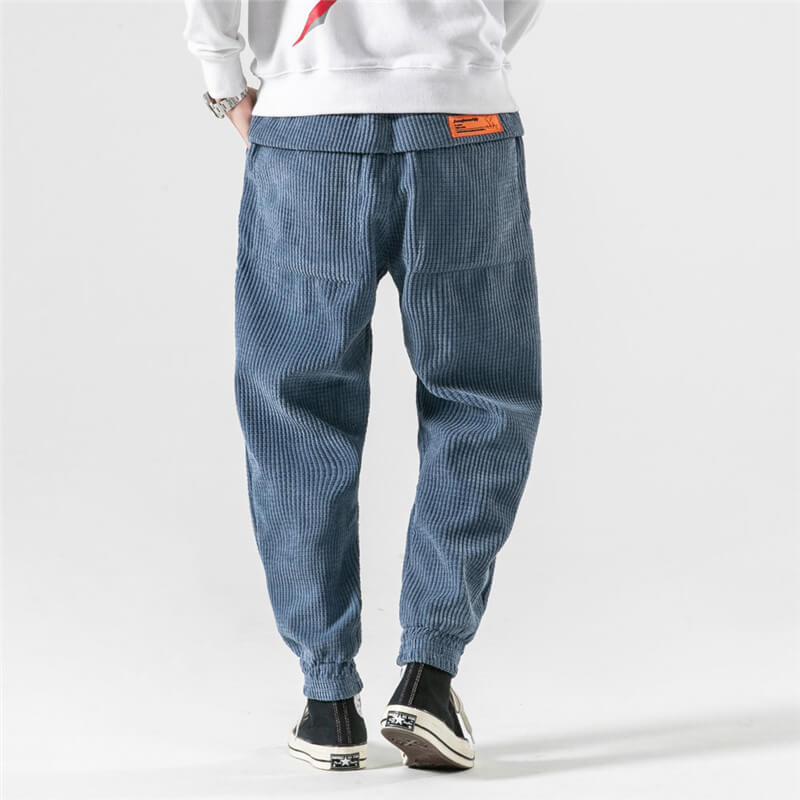 Herren Cordhose mit Kordelzug und elastischem Beinabschluss | Lässig 2