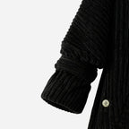 Kapuzenmantel aus Cord 5