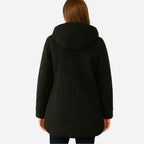 Kapuzenmantel aus Cord 3