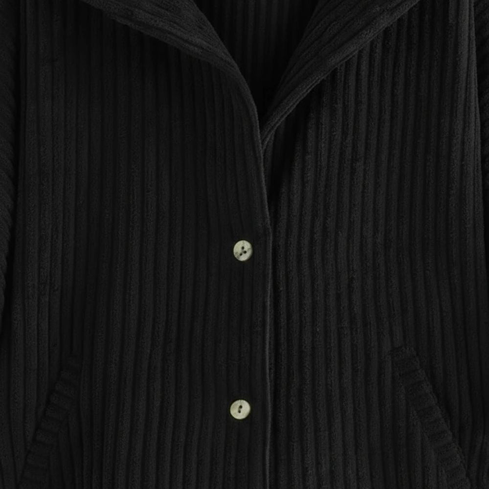 Kapuzenmantel aus Cord 6