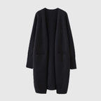 Langer Cashmere Strickjacke Für Frauen | Wärmend