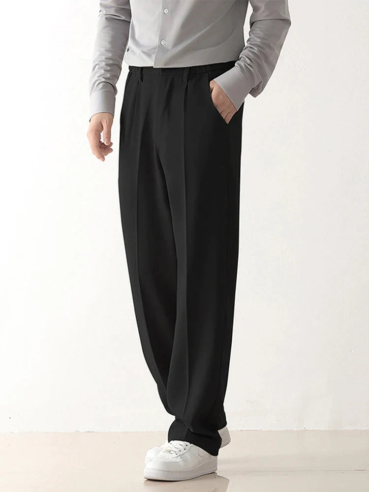 Drapierte Herren Anzughose im Tailored Fit 1