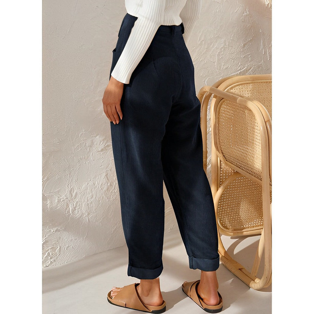 Elegante Cordhose für Damen | Gerade Passform für Alltag und Büro 5
