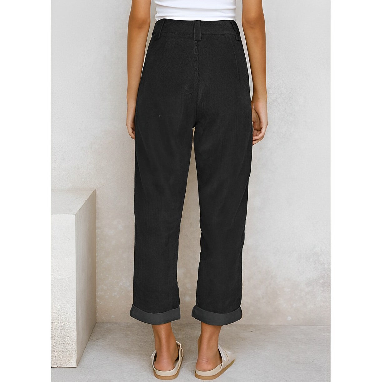 Elegante Cordhose für Damen | Gerade Passform für Alltag und Büro 6