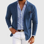 Elegante Herren Strickjacke mit Reverskragen | Regular Fit 0