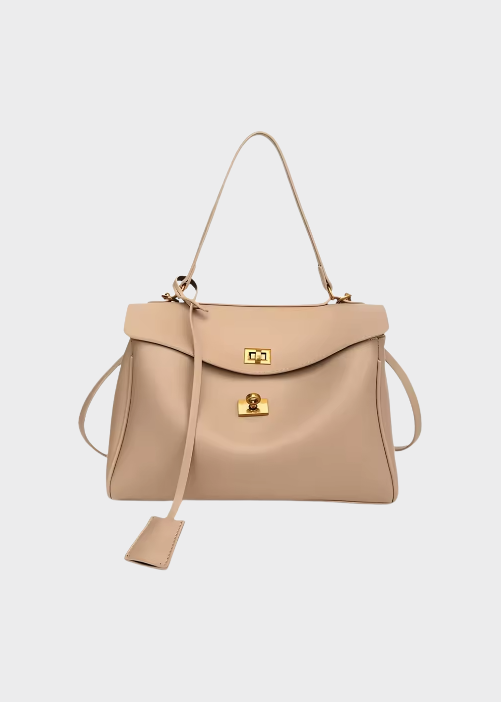 Henkeltasche mit goldenen Details - Klassisch Elegant 10