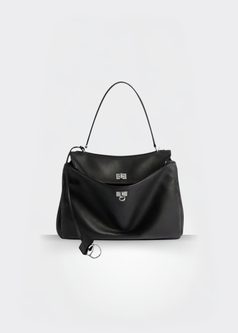 Henkeltasche mit goldenen Details - Klassisch Elegant 2