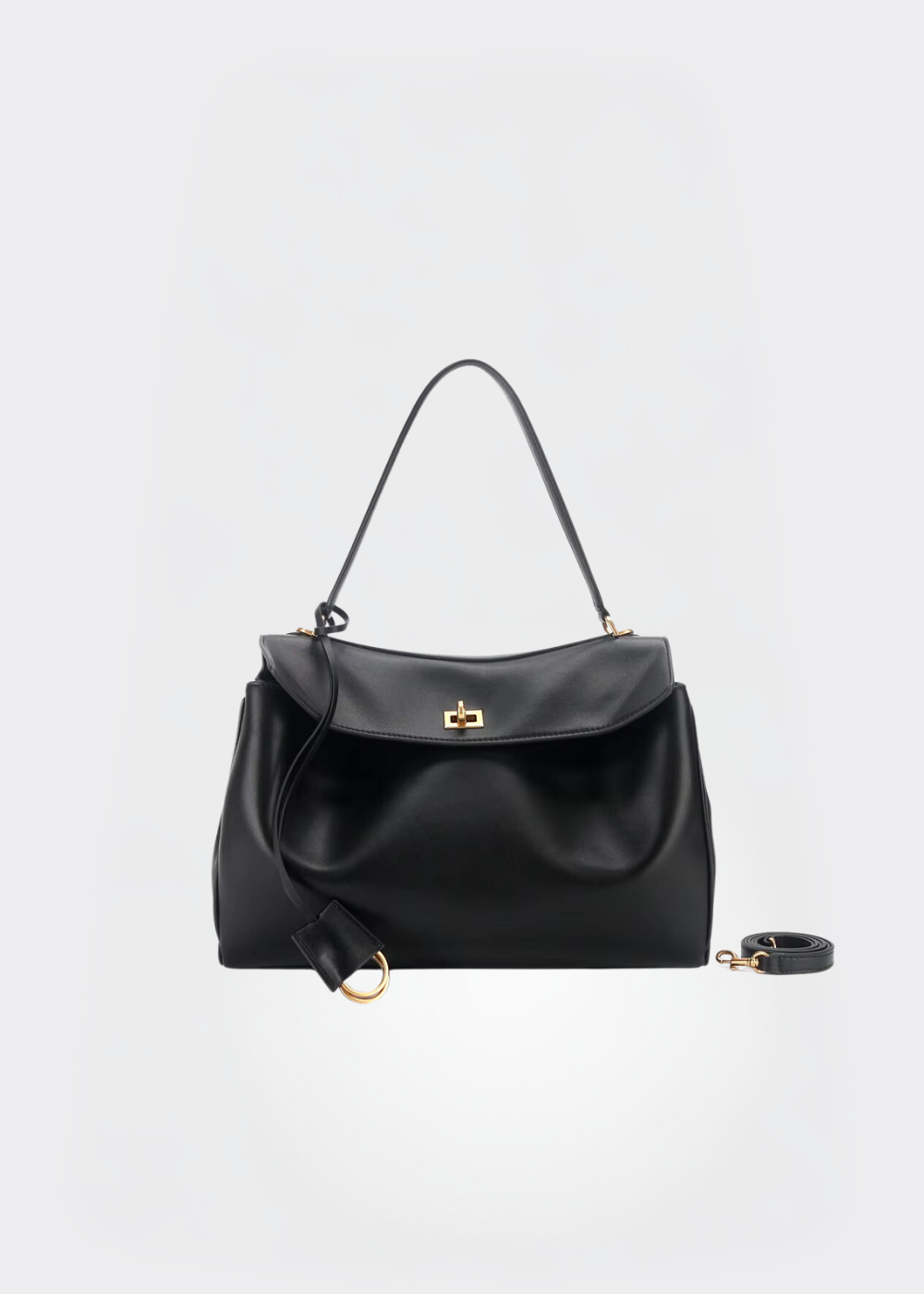 Henkeltasche mit goldenen Details - Klassisch Elegant 4