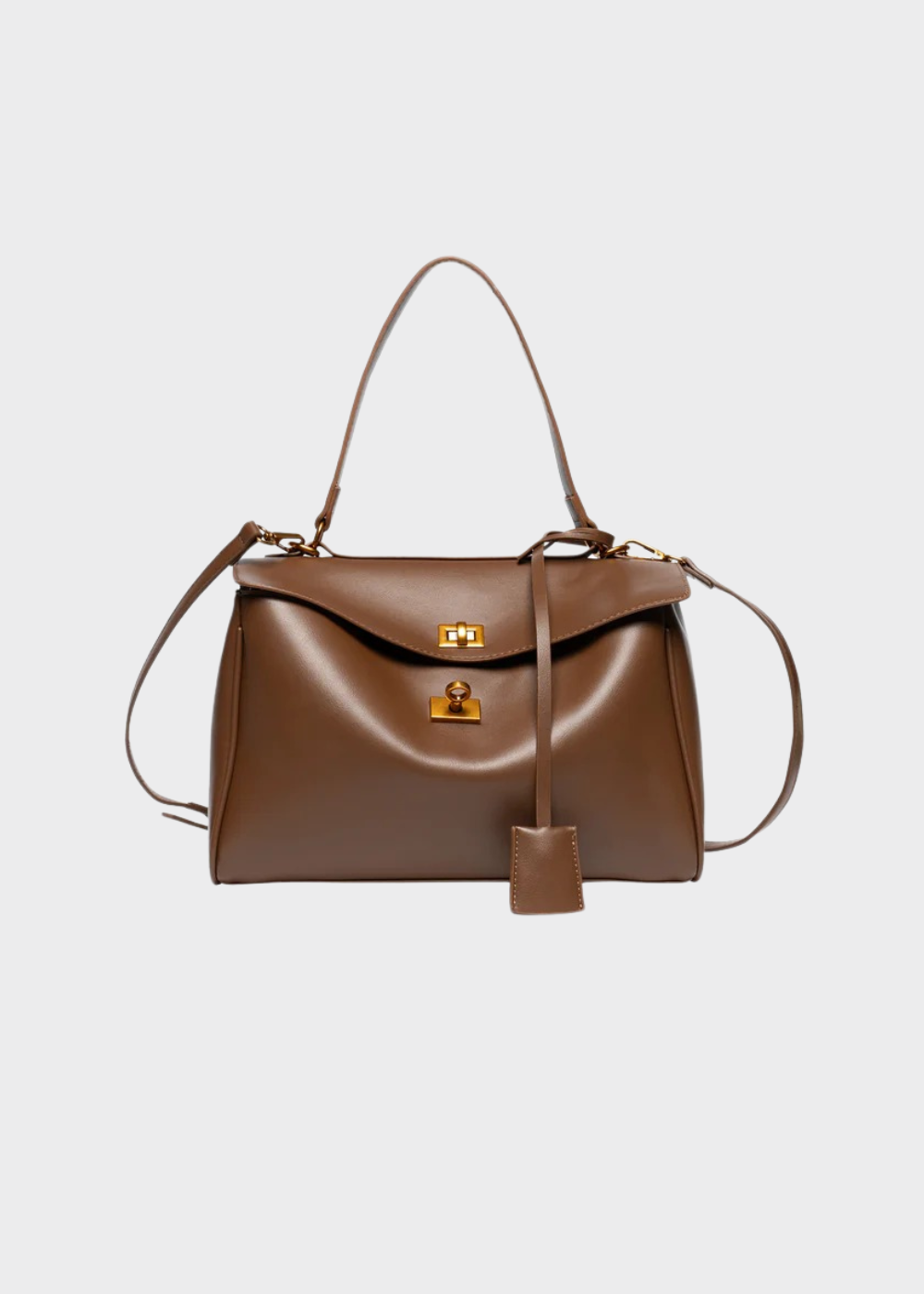 Henkeltasche mit goldenen Details - Klassisch Elegant 9
