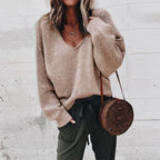Eleganter Damenpullover aus Merinowolle mit Langarm 0