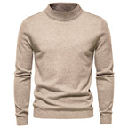 Eleganter Rollkragenpullover für Herren