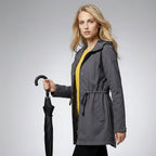 Leichte Damen Jacke für den Frühling mit Kapuze