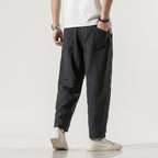 Leinenhose für Herren in Barrel Fit mit Kordelzug