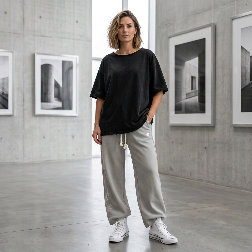 Unisex Baggy Sweatpants mit geradem Bein