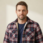 Gefütterte Holzfäller Hemdjacke für Herren