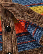 Pullover für Herren mit Kragen und Knopfleiste