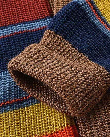 Pullover für Herren mit Kragen und Knopfleiste