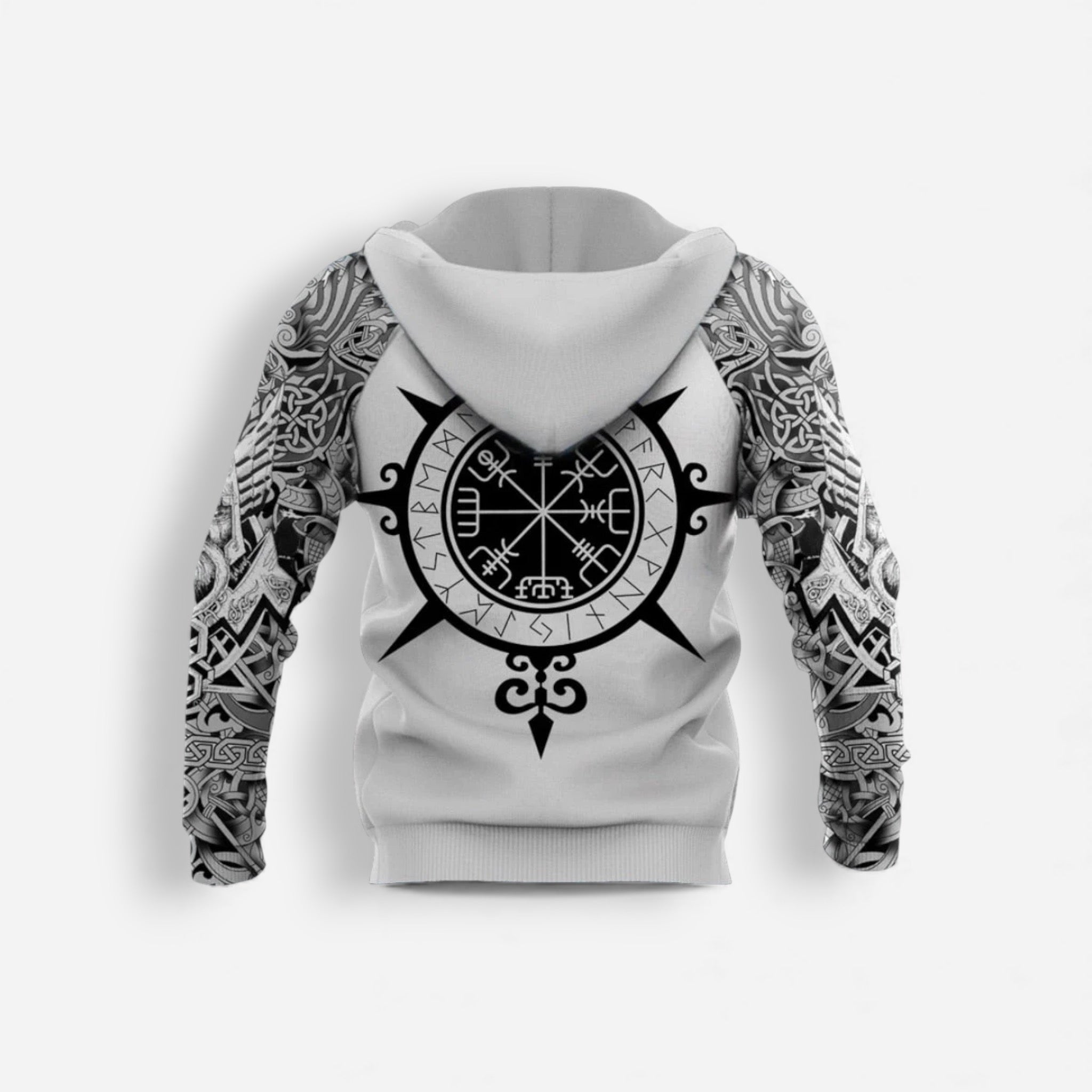 Hoodie mit Allover-Print
