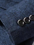 Halboffene Blazerjacke für Herren mit Reverskragen 3