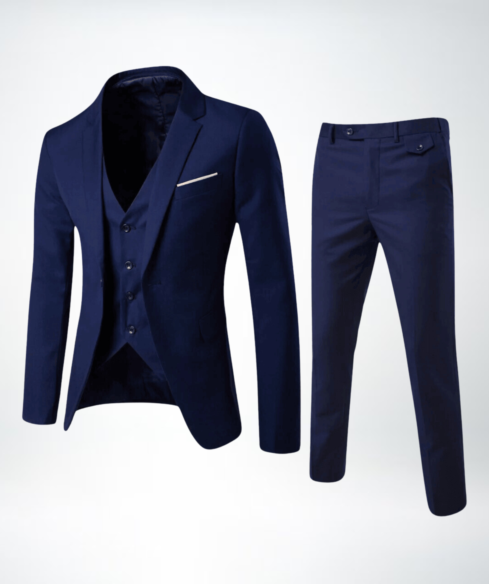 Herren Anzug | Dreiteiliges Set mit Weste für formelle Anlässe | Passform 1