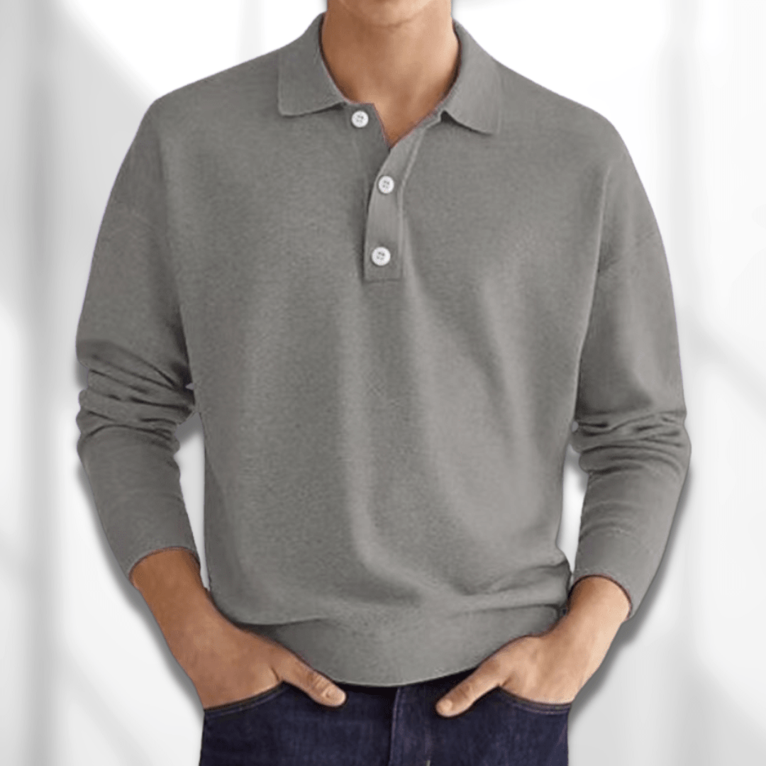Herren Polohemd mit Polokragen und Regular Fit 3