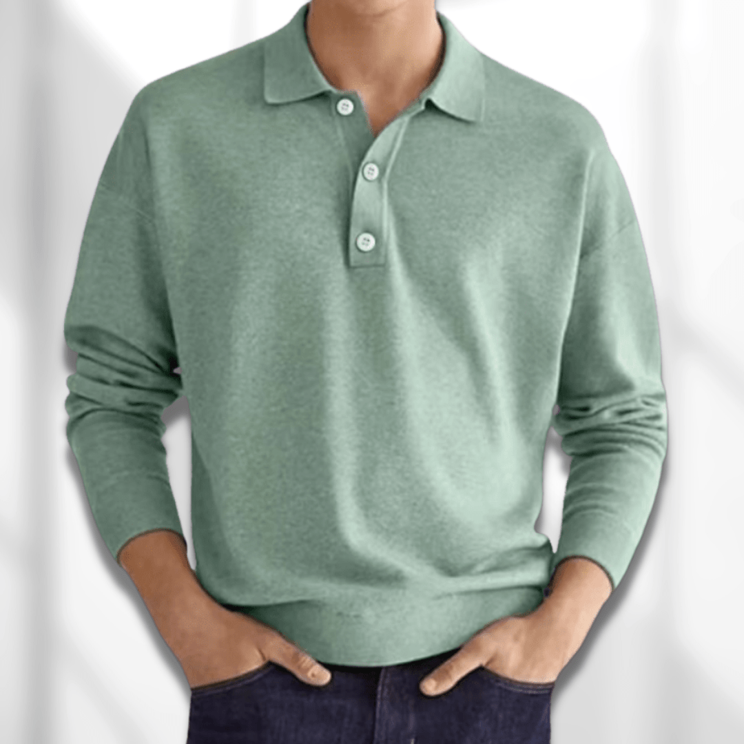 Herren Polohemd mit Polokragen und Regular Fit 5