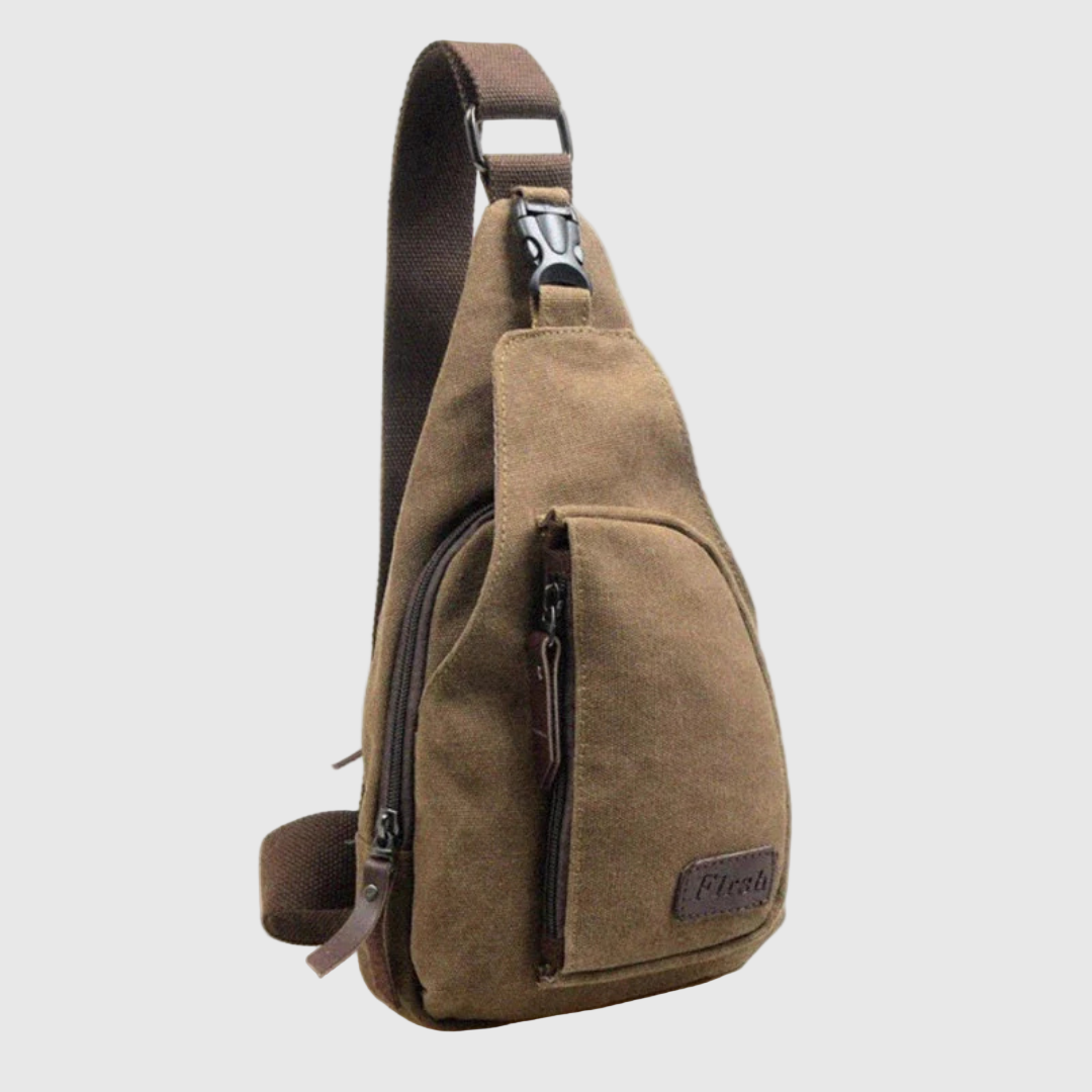 Herren Umhängetasche | Kompakte Sling Tasche mit Fächern 0