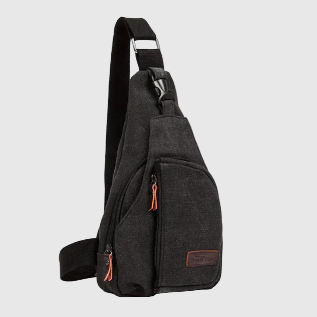 Herren Umhängetasche | Kompakte Sling Tasche mit Fächern 2