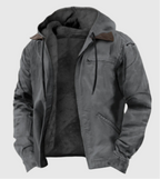 Herrenjacke mit Kapuze für kalte Wintertage 5