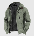 Herrenjacke mit Kapuze für kalte Wintertage 6