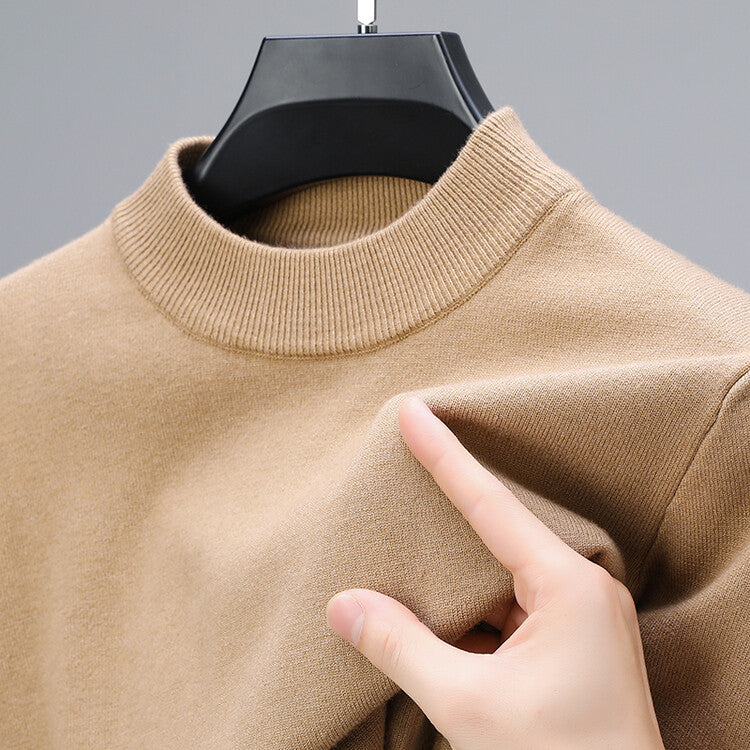 Hochwertiger Kaschmir Pullover für Herren mit Eleganten Saum 0